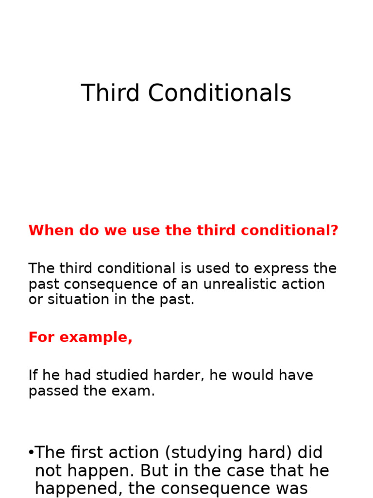 Understanding Third Conditionals | PDF | Language Arts & Discipline