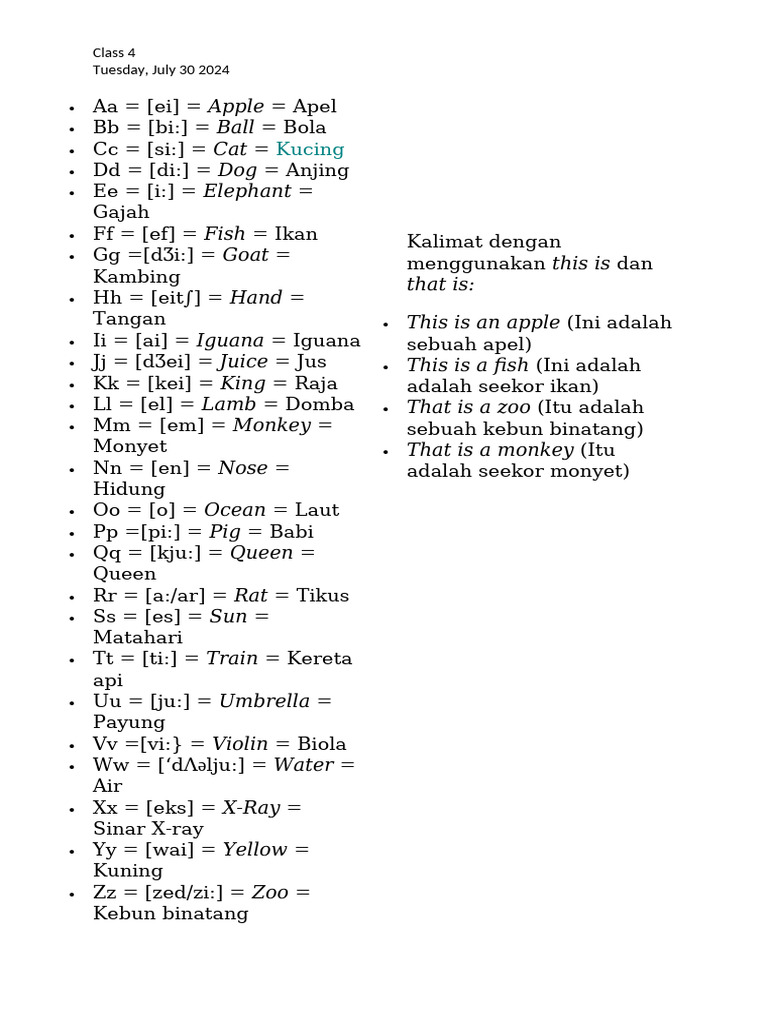 Class 4 pdf