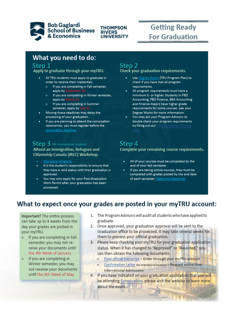 Graduation Checklist55029 | PDF