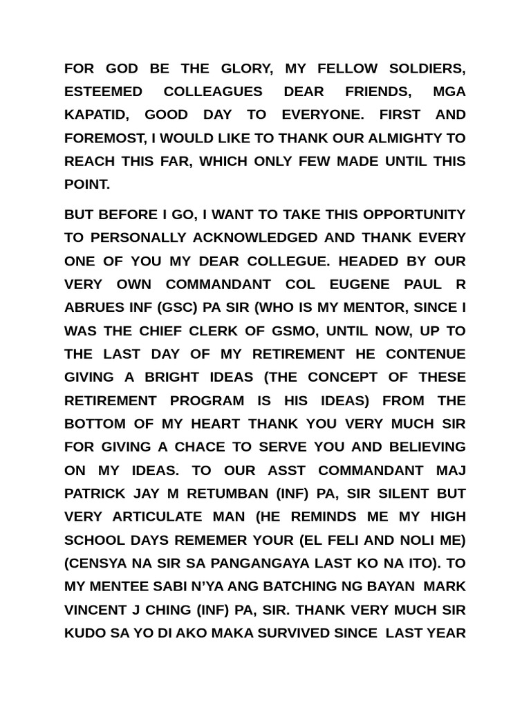 A message of gratitude and inspiration pdf