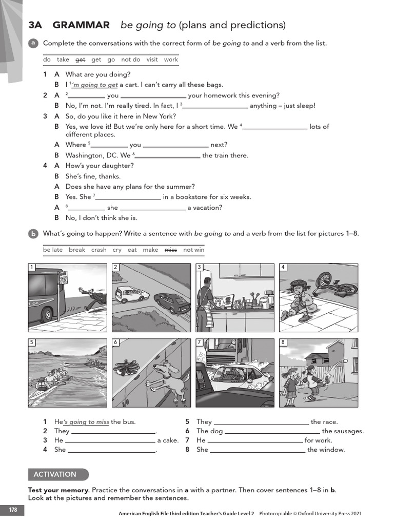 AEF3e Level 2 TG PCM Grammar 3A | PDF