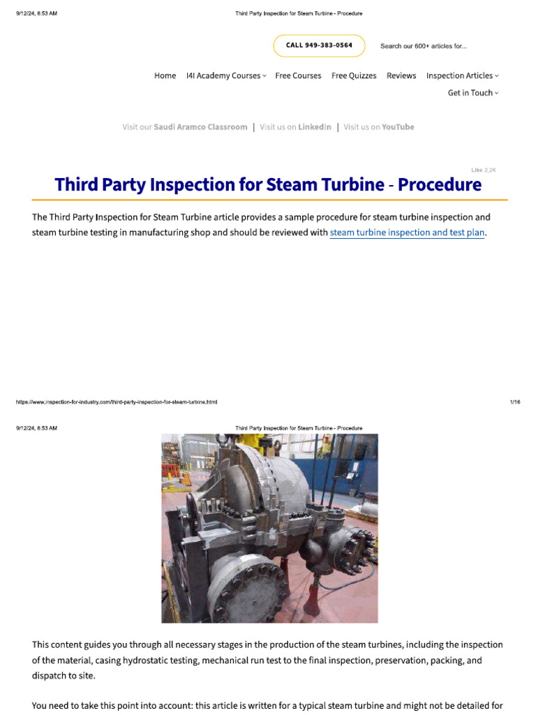 Tpi Procedure | PDF