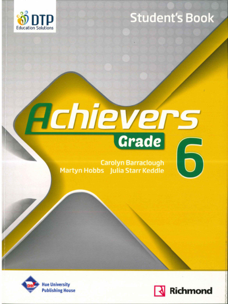 Achievers 6 - SB | PDF