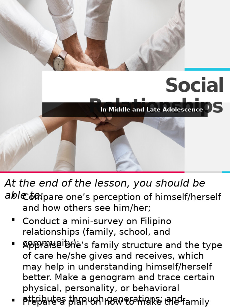 Social Relationships | PDF | Career & Growth | Science & Mathematics