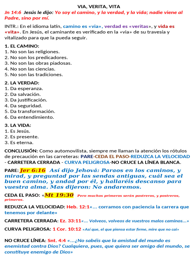 Via Verita Vita | PDF