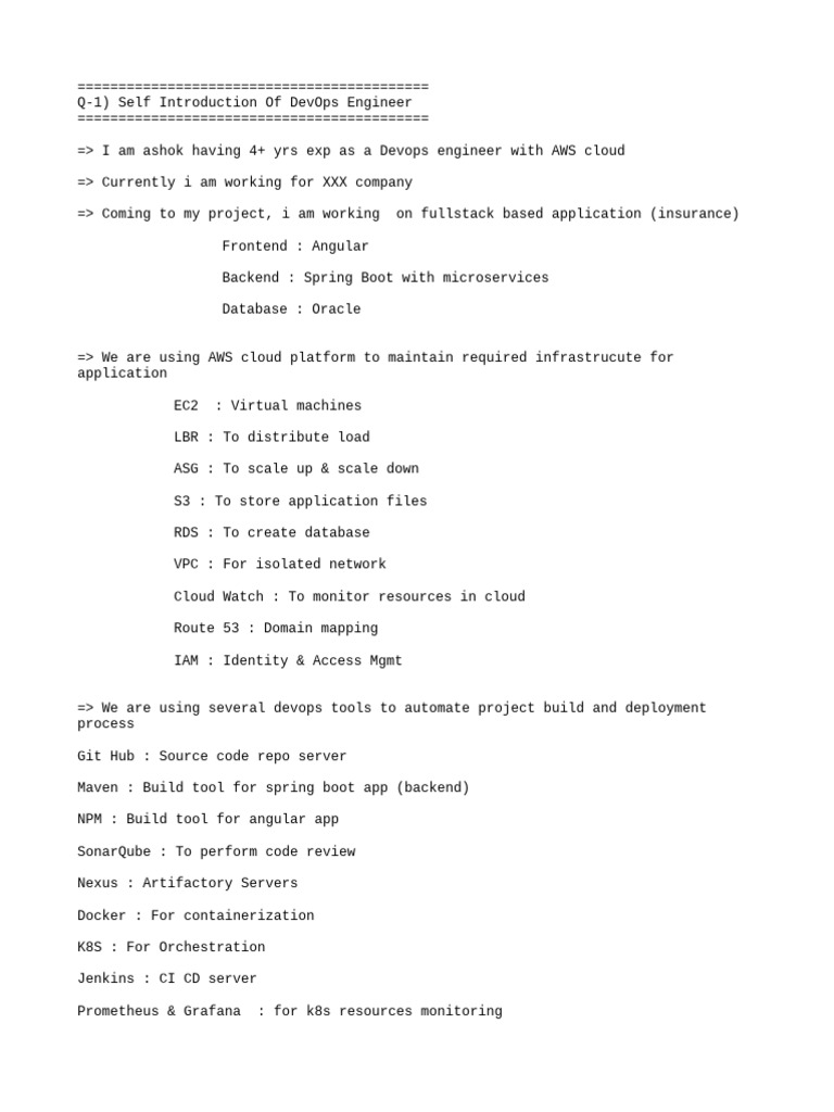 27 Interview Questions | PDF | Cloud Computing | Amazon Web Services