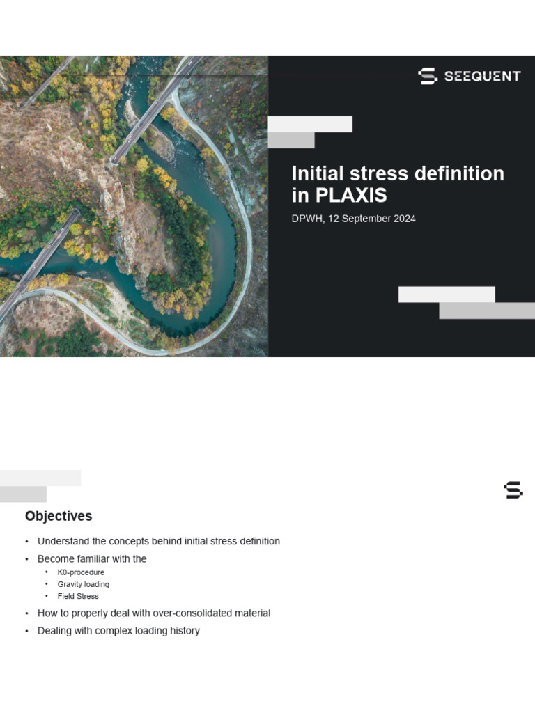 Day 2-2 Initial Stresses (Geostatic Stresses) | PDF