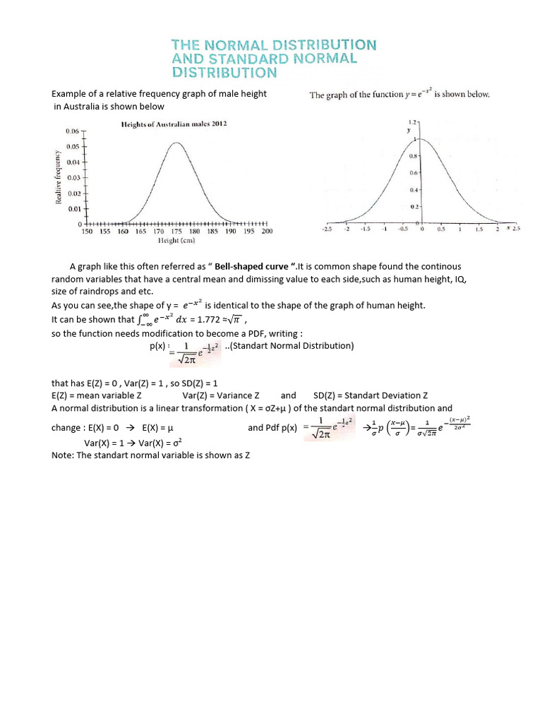 Normal Distribution | PDF