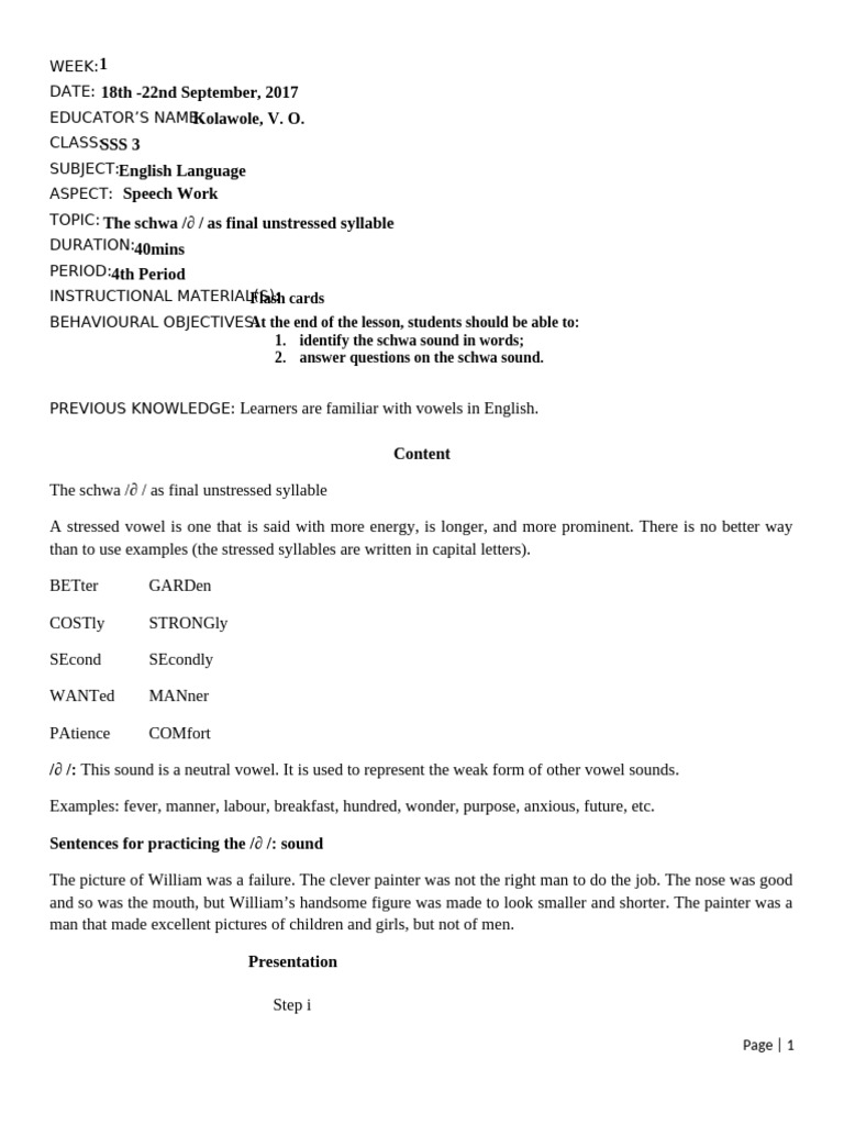 Week 1 | PDF