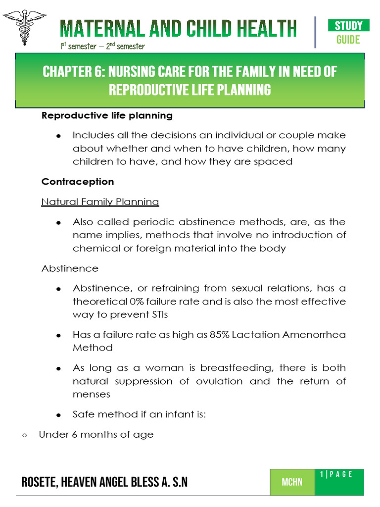 MCHN C6 | PDF