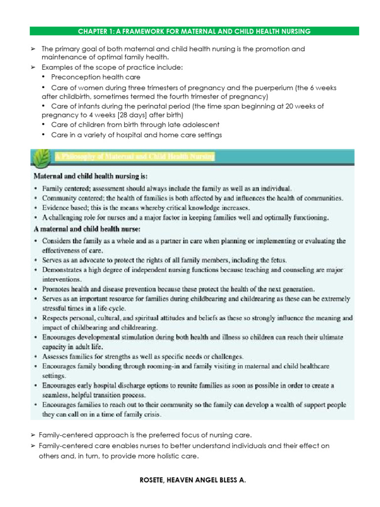 MCHN c1 (Notes) | PDF