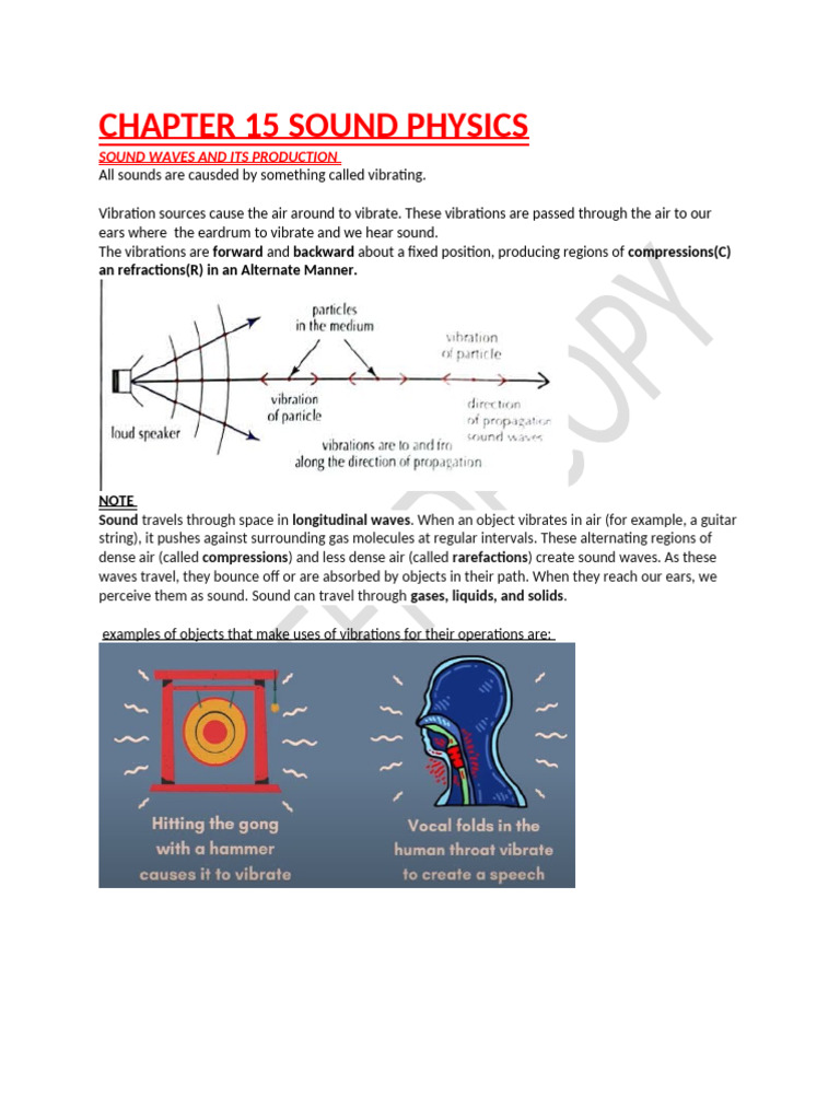 Grade 11 Chapter 15 Physics | PDF