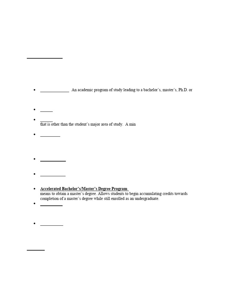 Academic Program Approval Process | PDF