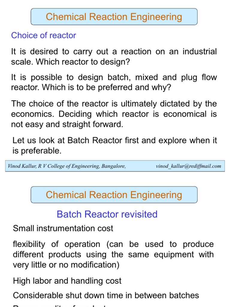 Multiple Reactor System Overview | PDF | Chemical Reactor | Chemical ...