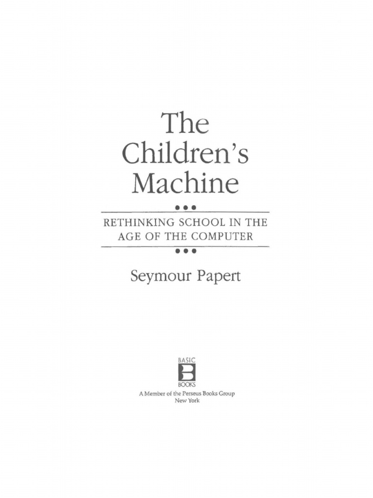 Childrens Machine | PDF