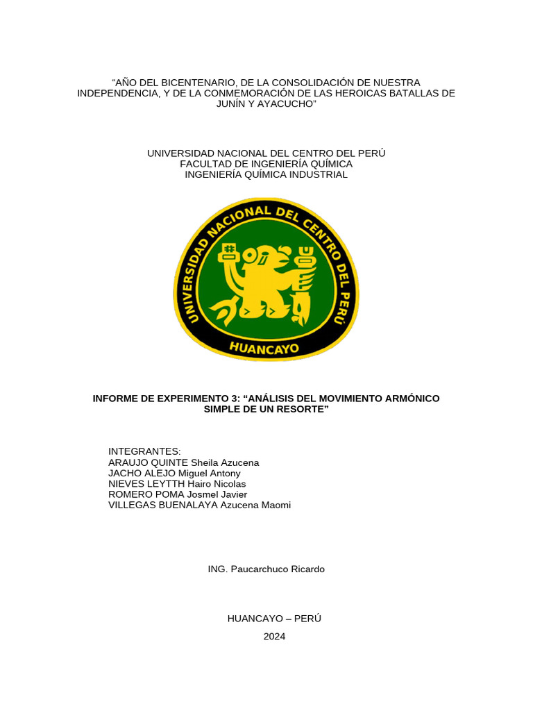 Movimiento armonico simple pdf