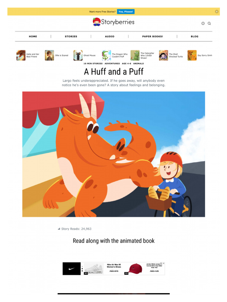 Bedtime Stories A Huff and A Puff Short Stories For Kids 2024 09 12 10 ...