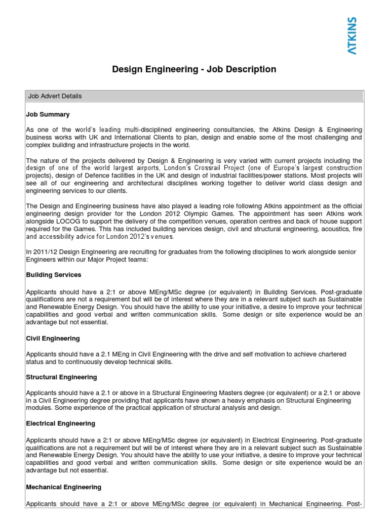 Engineering Graduate Job Opportunities | PDF | Engineering | Academic ...