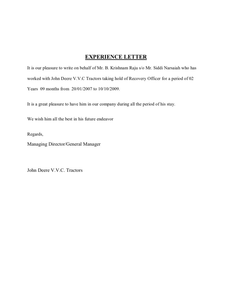 Experience | PDF