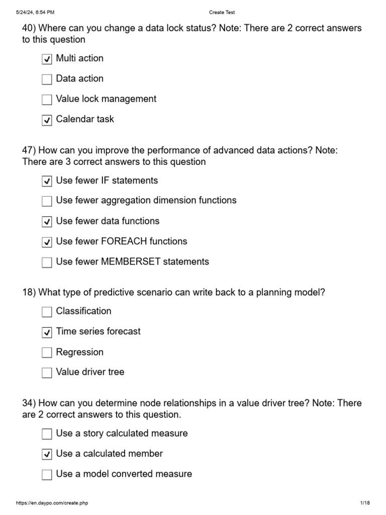 SAC Test | PDF