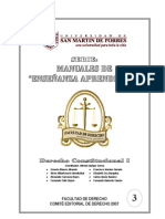 USMP - Derecho Constitucional I