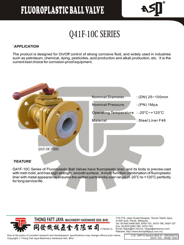 Q41F-10C Series | PDF
