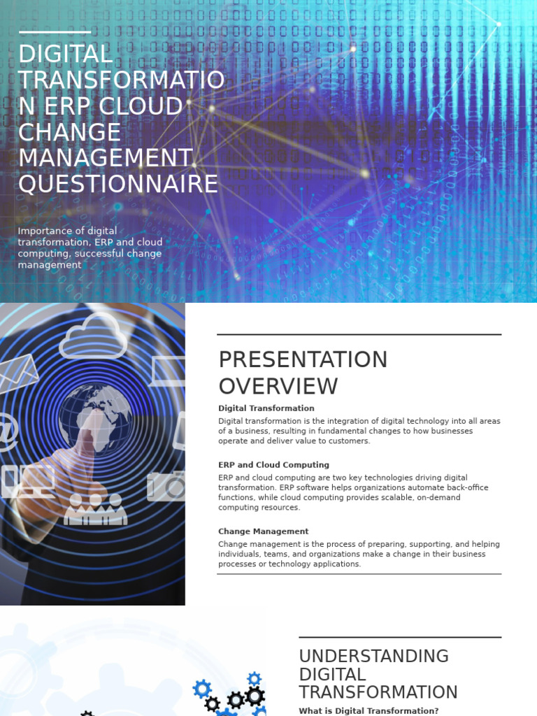Gestion du changement en transformation numérique | PDF | Cloud ...