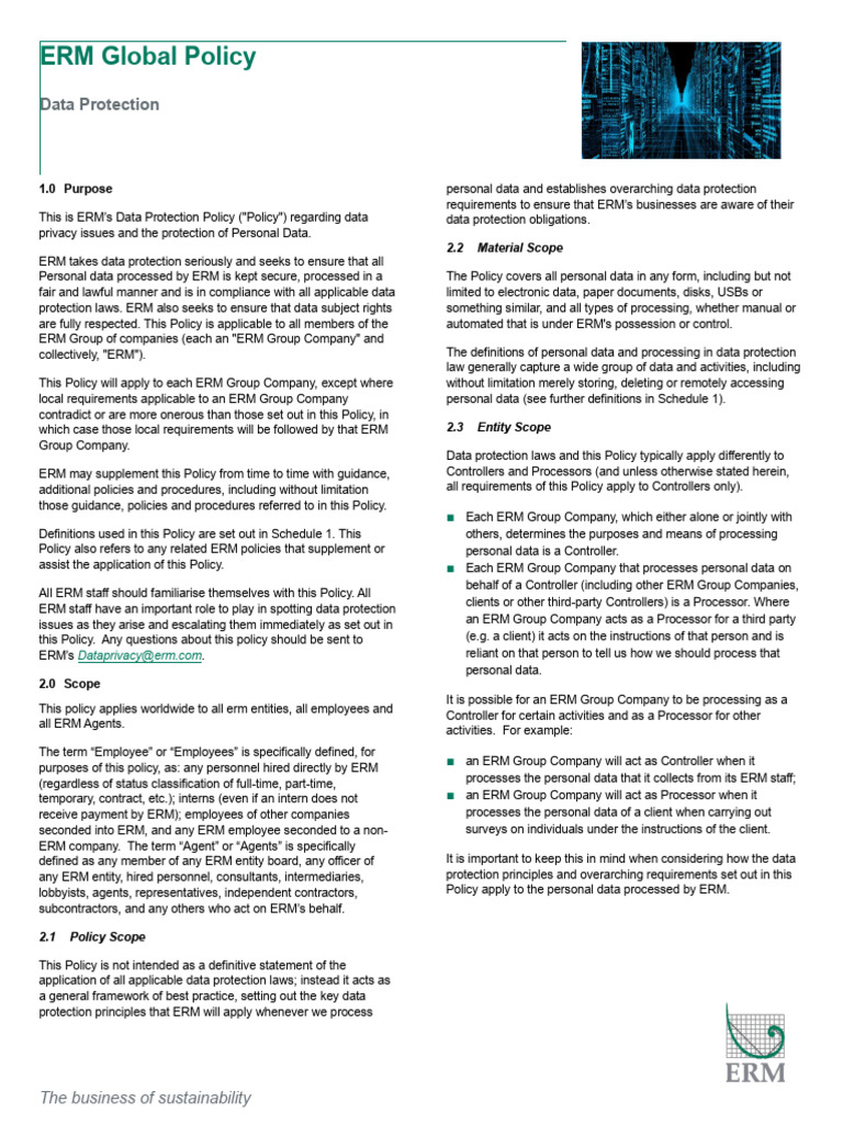 Data Privacy Policy | PDF
