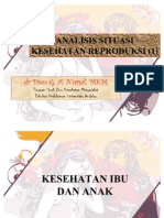 K 5 Analisis Situasi Kesehatan Reproduksi