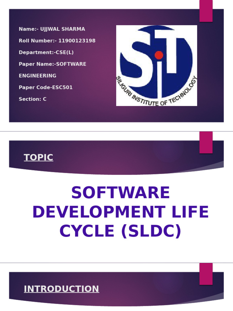 Software Development Life Cycle Overview | PDF | Software Testing ...