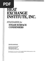 HEI - Steam Surface Condensers | PDF
