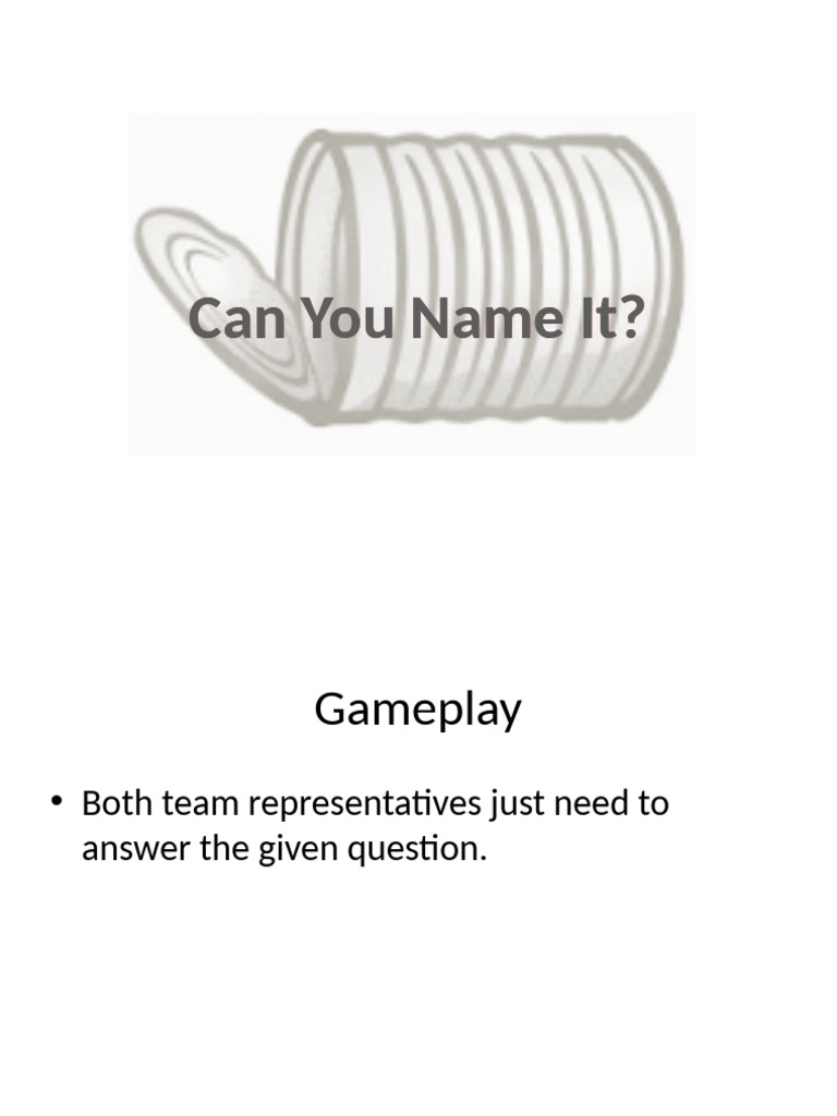 Can You Name It | PDF | Home & Garden