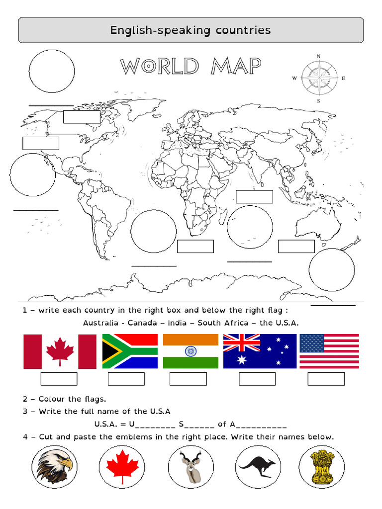 English Speaking Countries | PDF