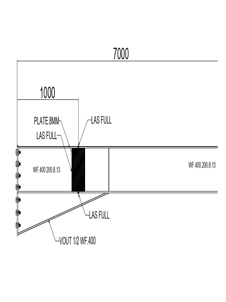 Sambungan Baja Wf.400 | PDF