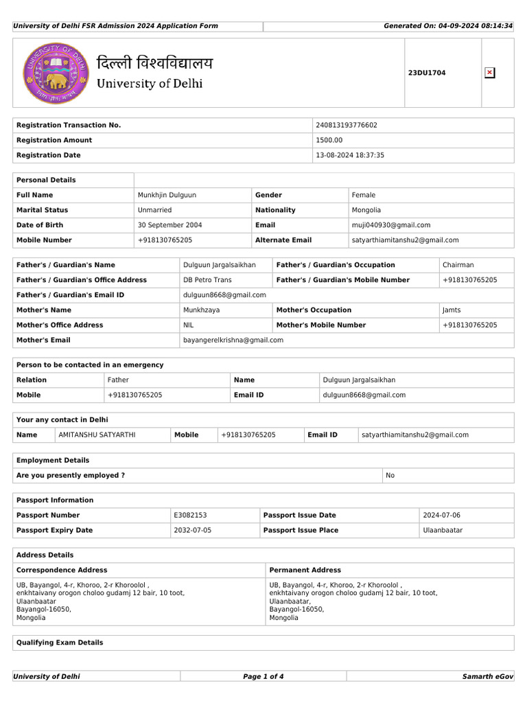 Application 1 | PDF