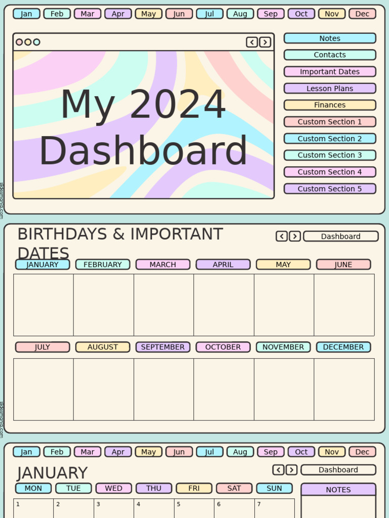 My Personal Dashboard SlidesMania | PDF