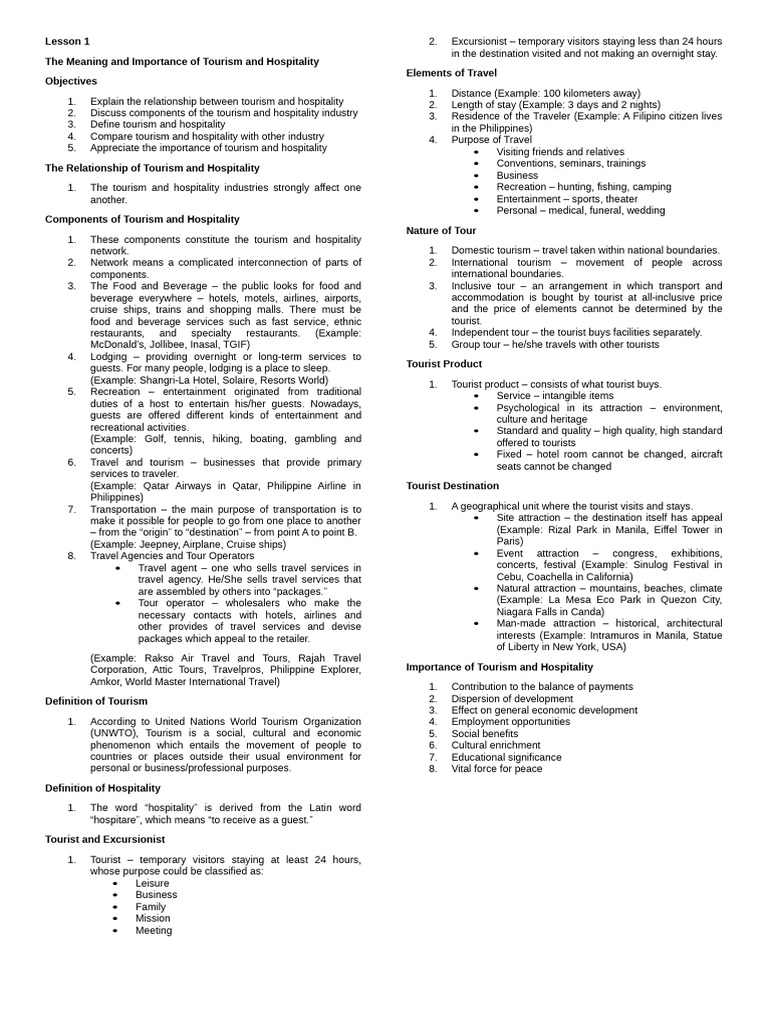 lesson-1-the-meaning-and-importance-of-tourism-and-hospitality-pdf