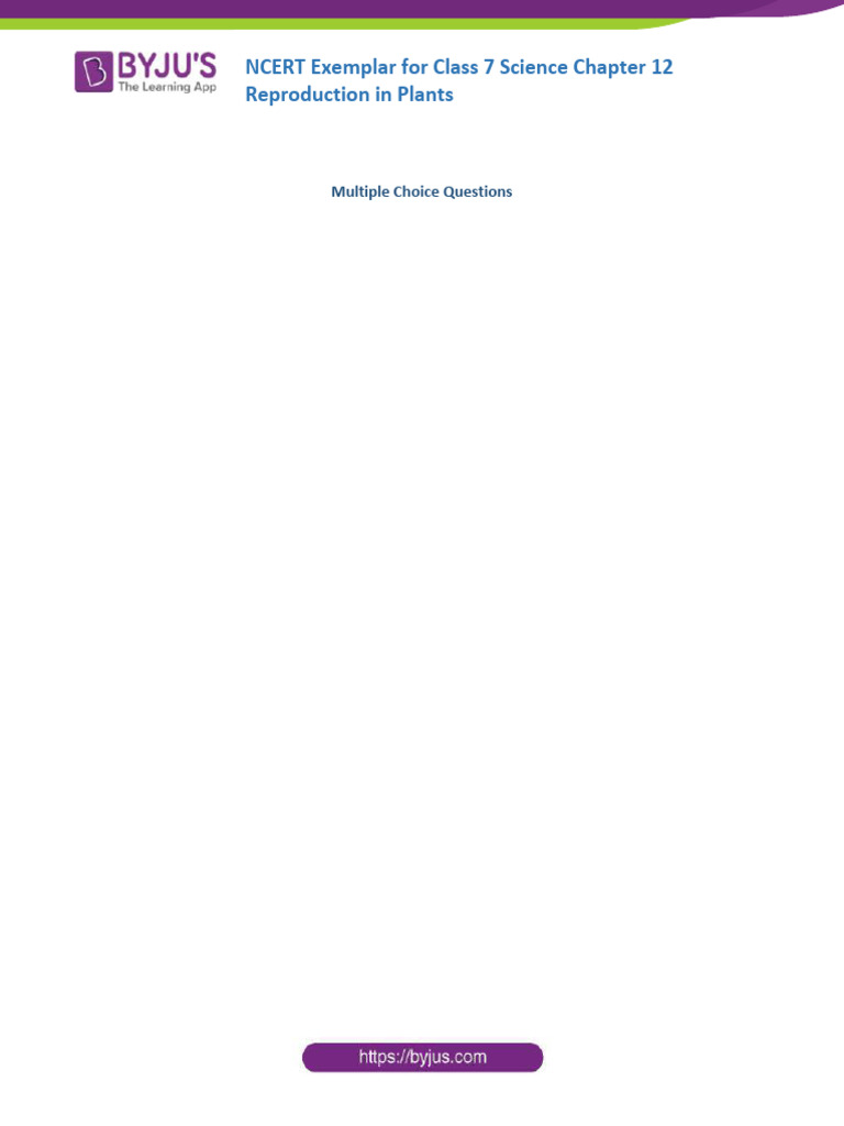 NCERT Exemplar Solution Class 7 Science Chapter 12 | PDF