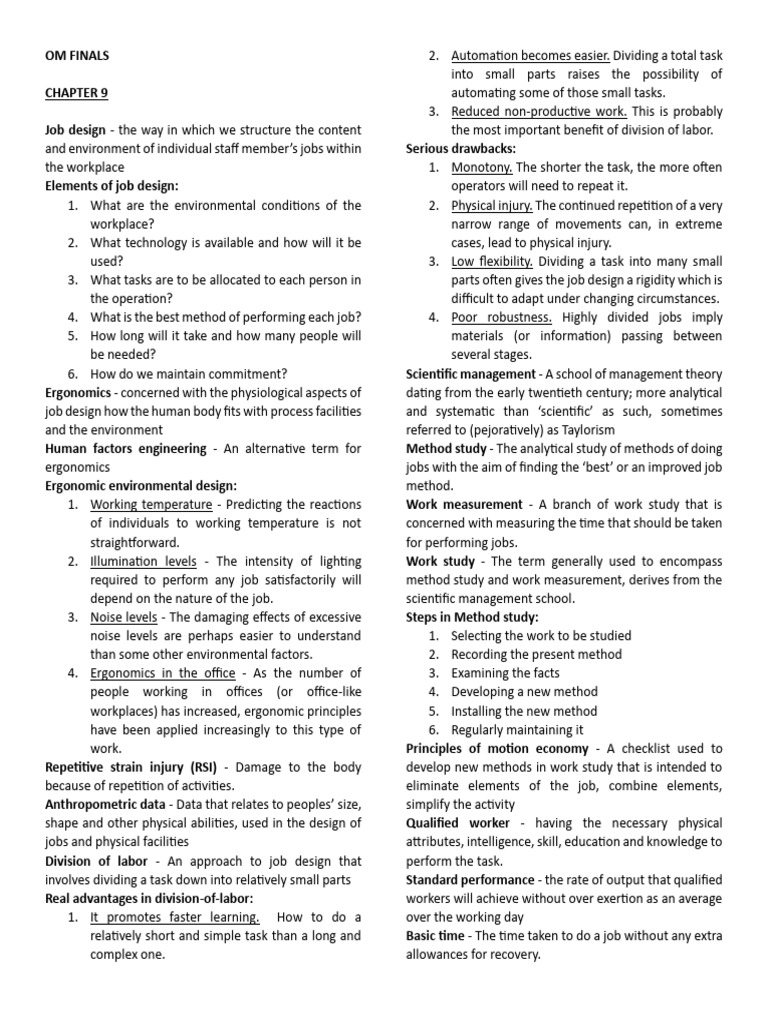 Operations Management | PDF