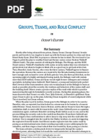 Download Groups Teams And Role Conflict in Oceans Eleven by Starling Hunter SN76846268 doc pdf