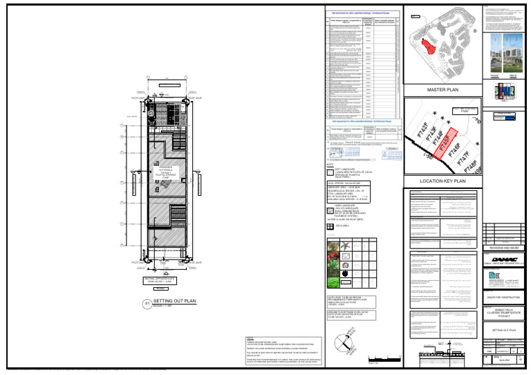 Arch-004 - Setting Out Plan | PDF