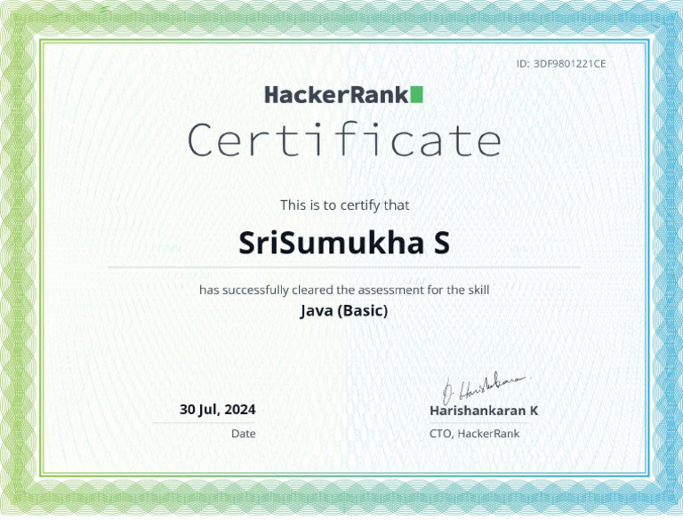 Java Basic Certificate | PDF