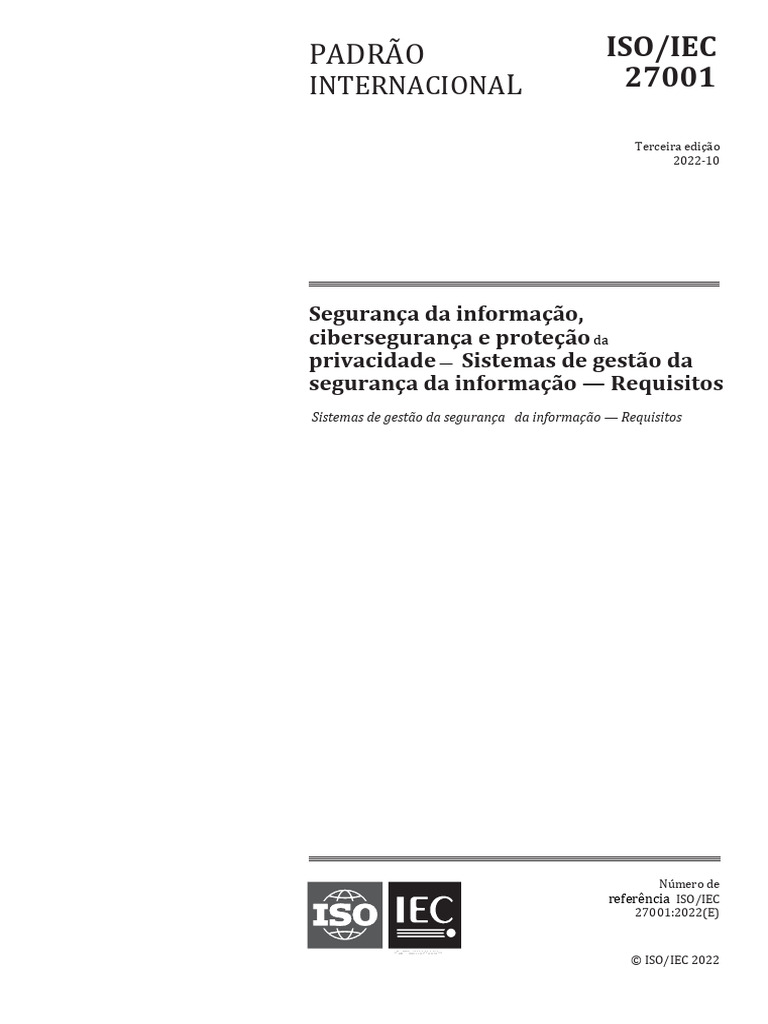 Iso 27001 2022 | PDF