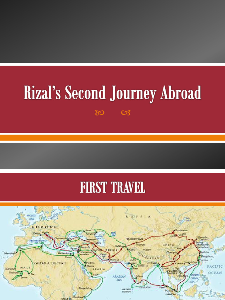 Rizals Second Travel | PDF