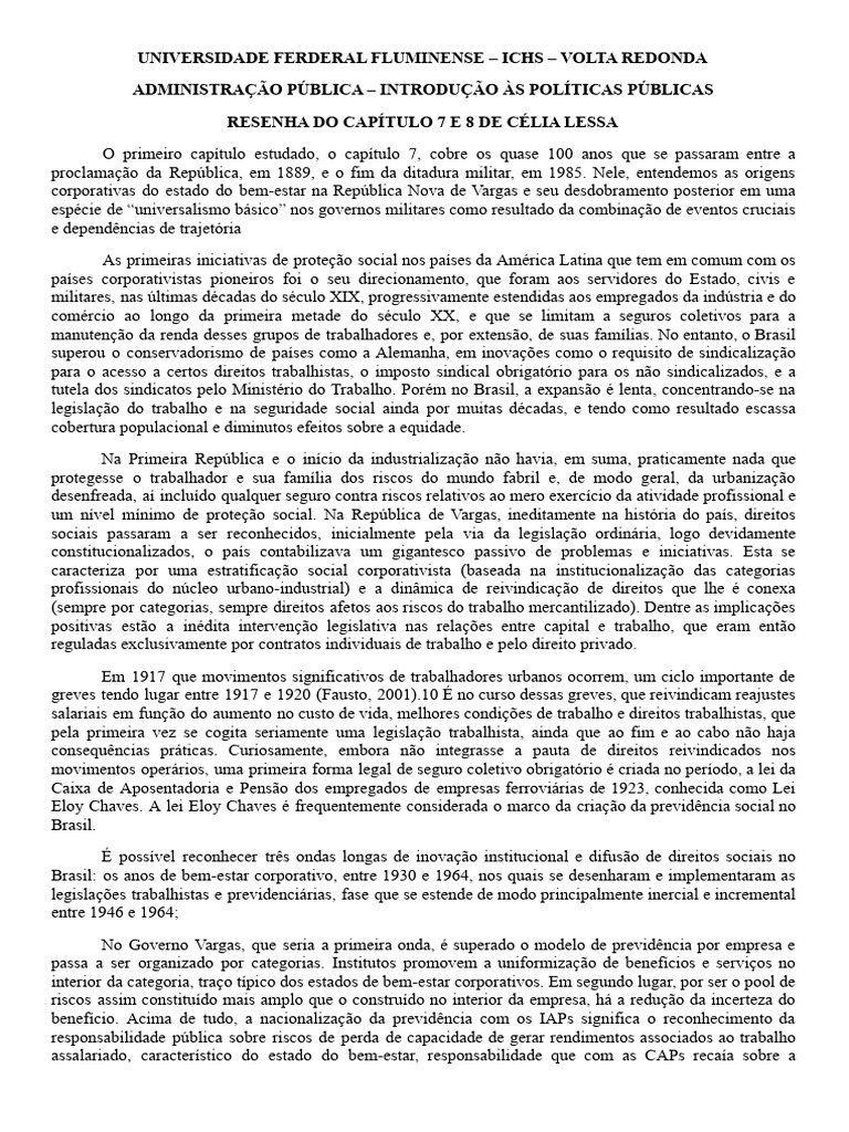 Resenha Ipp Cap 7 Célia | PDF