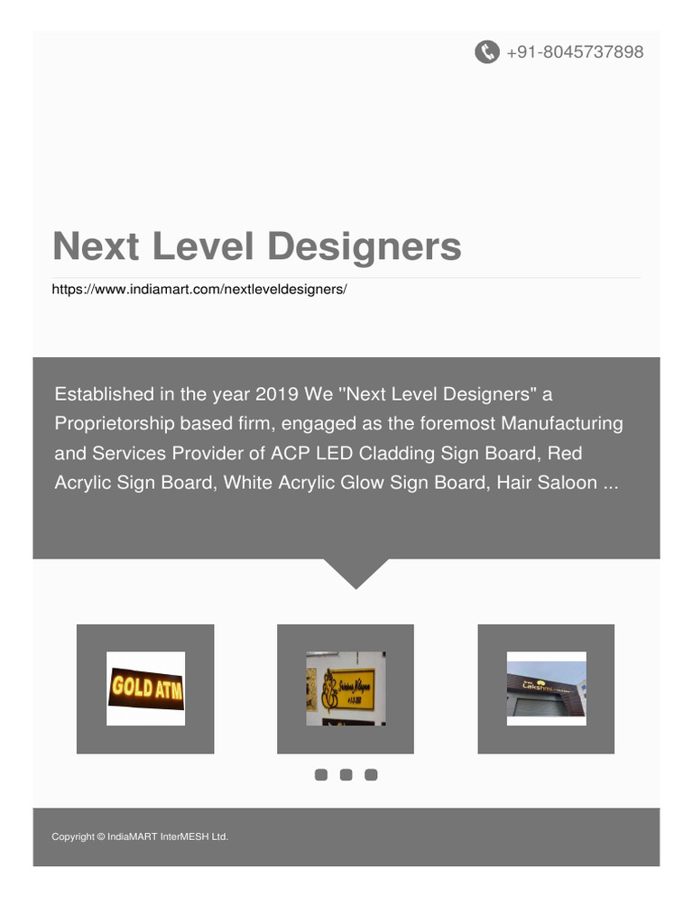 Next Level Designers | PDF
