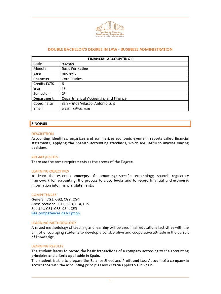 Der Ade Eng 1º Financial Accounting I Pdf