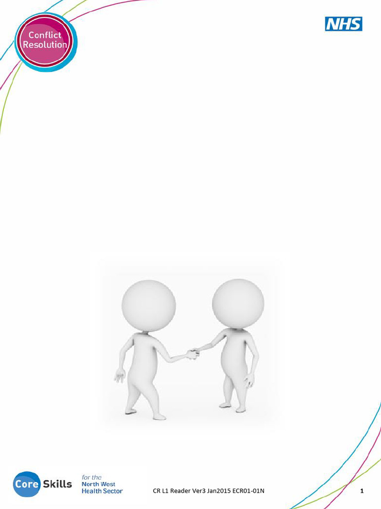 CR L1 Reader Ver3 Jan2015 Conflict Nhs | PDF