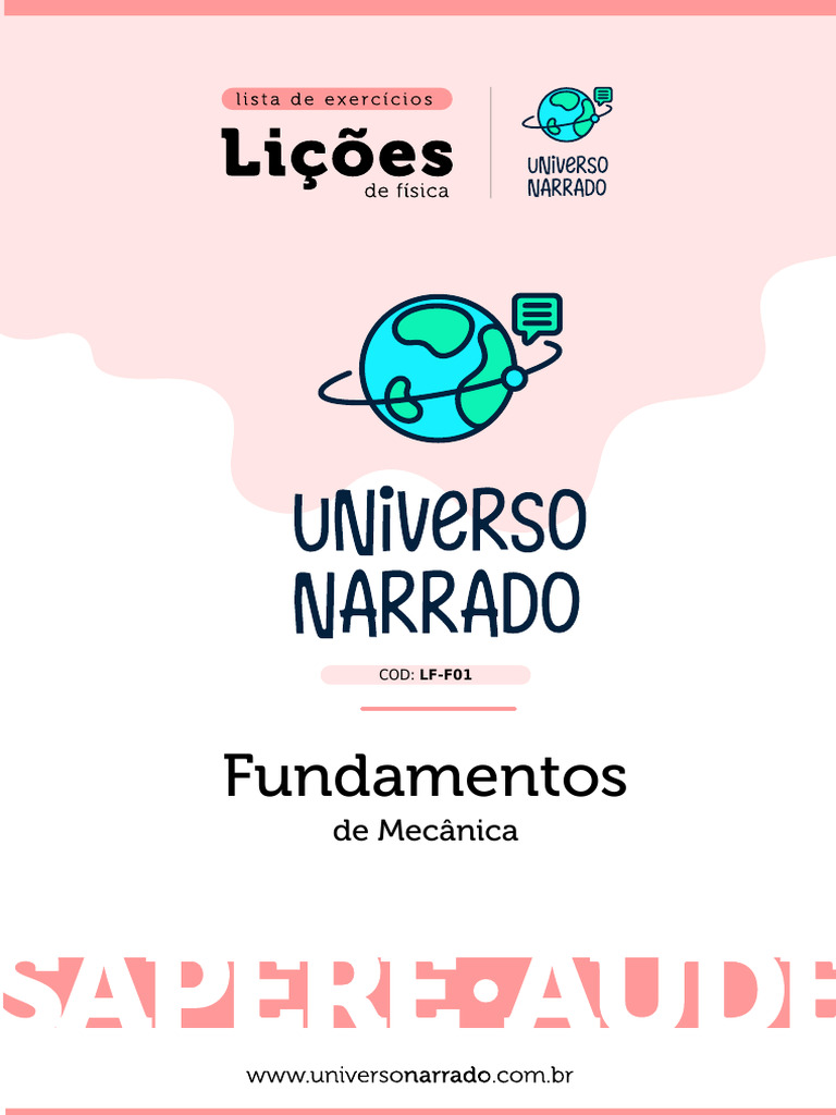 Lista de Física 1 | PDF