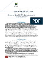 Managerial Communication in "Better Off Ted", S02E08, The Impertence of Communicationizing